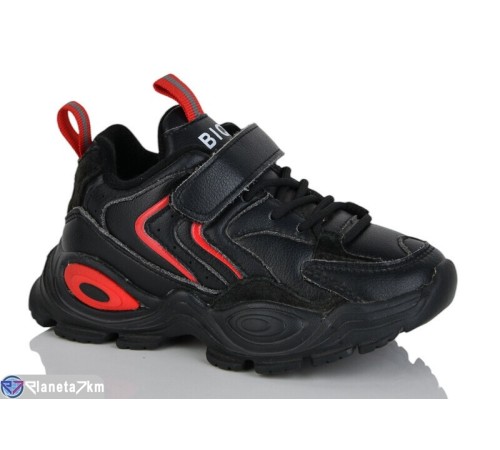 Дитячі кросівки на весну/осінь (8 пар р.26-31) чорний  "Laifakids"