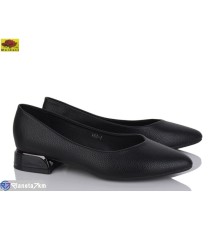 Туфлі жіночі на весну/осінь (8 пар р.37-41) чорний  "Mei De Li"