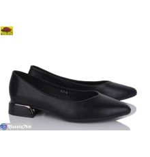Туфлі жіночі на весну/осінь (8 пар р.37-41) чорний  "Mei De Li"