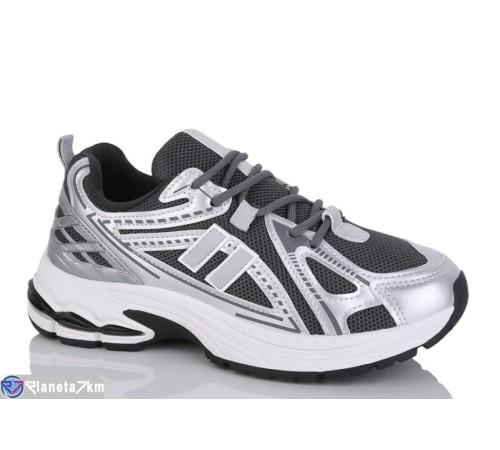 Кросівки жіночі на весну/осінь (8 пар р.36-41) сірий  "Belossa"