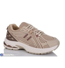 Кросівки жіночі на весну/осінь (8 пар р.36-41) коричневий  "Belossa"