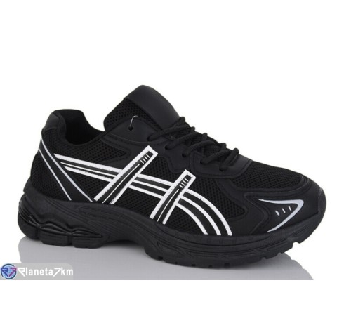 Кросівки жіночі на весну/осінь (8 пар р.36-41) чорний  "Belossa"