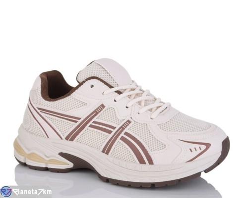 Кросівки жіночі на весну/осінь (8 пар р.36-41) бежевий  "Belossa"