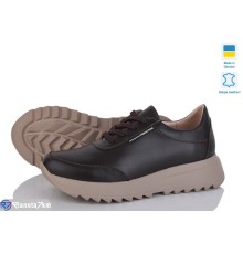 Кросівки жіночі на весну/осінь (6 пар р.36-40) коричневий  "FANio"