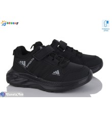 Дитячі кросівки на весну/осінь (8 пар р.32-37) чорний  "Bessky-Kellaifeng"