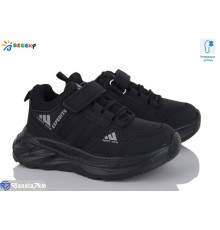 Дитячі кросівки на весну/осінь (8 пар р.27-32) чорний  "Bessky-Kellaifeng"