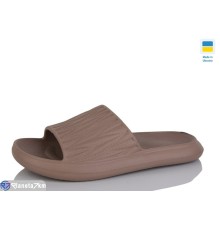 Шлепки жіночі на літо (8 пар р.36-41) коричневий  "Korka"