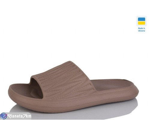 Шлепки жіночі на літо (8 пар р.36-41) коричневий  "Korka"