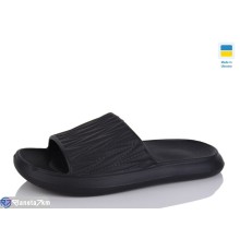 Шлепки жіночі на літо (8 пар р.36-41) чорний  "Korka"