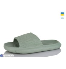 Шлепки жіночі на літо (8 пар р.36-41) зелений  "Korka"