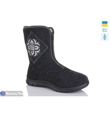Бурки жіночи на зиму (8 пар р.38-42) сірий  "Korka"