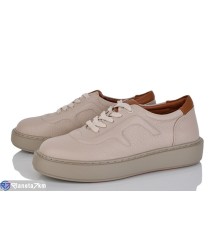 Кросівки жіночі на весну/осінь (6 пар р.36-40) бежевий  "MARADONA"