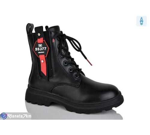 Черевики дитячі на весну/осінь (8 пар р.32-37) чорний  "Laifakids"