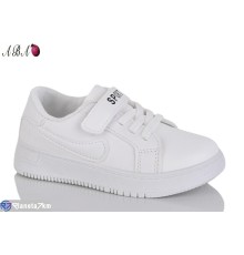 Дитячі кросівки на весну/осінь (6 пар р.26-31) білий  "Aba"