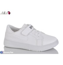 Дитячі кросівки на весну/осінь (6 пар р.31-36) білий  "Aba"