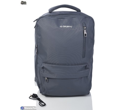 Рюкзак 43*30*20 см,  сірий  "BESTBAG"