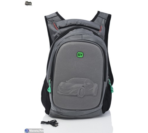 Рюкзак 45*33*16 см,  сірий  "BESTBAG"
