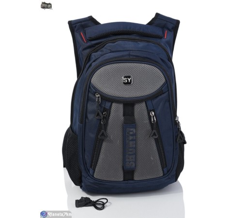 Рюкзак 45*33*16 см,  синій  "BESTBAG"