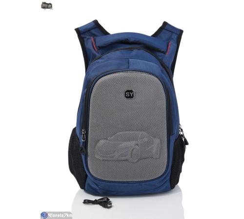 Рюкзак 45*33*16 см,  синій  "BESTBAG"