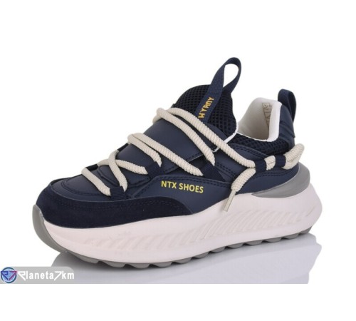 Дитячі кросівки на весну/осінь (8 пар р.32-37) синій  "KULIBABA"