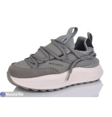 Дитячі кросівки на весну/осінь (8 пар р.32-37) сірий  "KULIBABA"