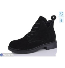 Черевики жіночі на весну/осінь (8 пар р.36-41) чорний  "KULIBABA"