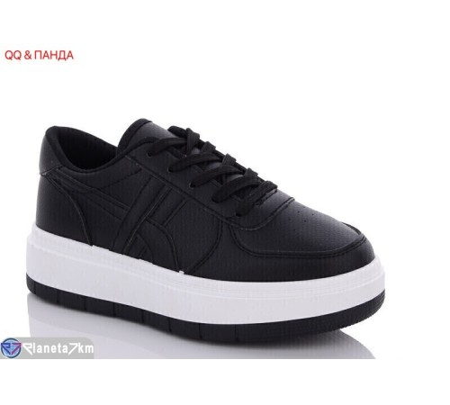 Кросівки жіночі на весну/осінь (8 пар р.36-41) чорний  "QQ&Панда"
