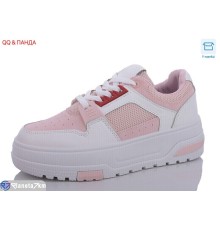 Кросівки жіночі на весну/осінь (8 пар р.36-41) рожевий  "QQ&Панда"