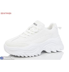 Кросівки жіночі на весну/осінь (8 пар р.36-41) білий  "QQ&Панда"