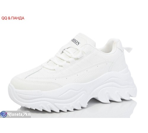 Кросівки жіночі на весну/осінь (8 пар р.36-41) білий  "QQ&Панда"