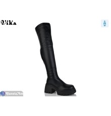 Ботфорти жіночі на зиму (6 пар р.36-40) чорний  "Vika"