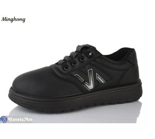 Кросівки жіночі на весну/осінь (8 пар р.37-41) чорний  "HORSE"