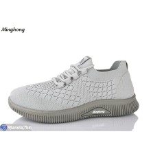 Кросівки жіночі на літо (8 пар р.36-41) сірий  "HORSE"