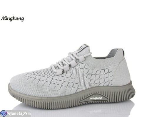 Кросівки жіночі на літо (8 пар р.36-41) сірий  "HORSE"