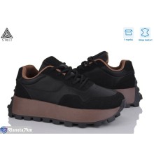 Кросівки жіночі на весну/осінь (8 пар р.36-41) чорний  "STILLI Group"