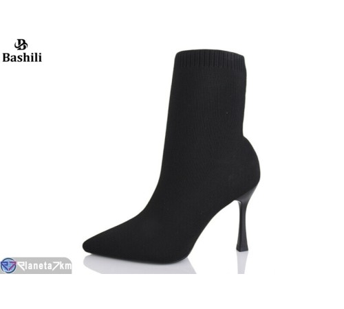 Черевики жіночі на весну/осінь (6 пар р.36-40) чорний  "Башили"