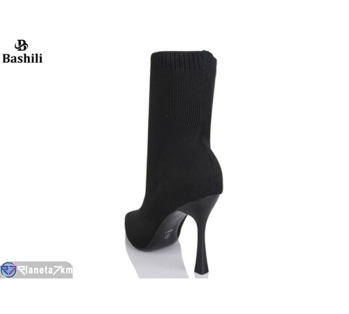 Черевики жіночі на весну/осінь (6 пар р.36-40) чорний  "Башили"