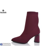 Черевики жіночі на весну/осінь (6 пар р.36-40) бордовий  "Башили"