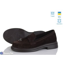 Туфлі жіночі на весну/осінь (6 пар р.36-40) коричневий  "Linda"
