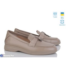 Туфлі жіночі на весну/осінь (6 пар р.36-40) бежевий  "Linda"