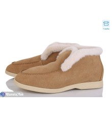 Туфлі жіночі на зиму (8 пар р.36-41) коричневий  "LAVLI"