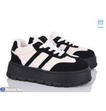 Кросівки жіночі на зиму (8 пар р.36-41) чорний  "LAVLI"