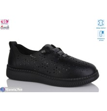 Туфлі жіночі на літо (8 пар р.36-41) чорний  "Gukkcr"