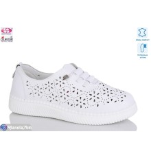 Туфлі жіночі на літо (8 пар р.36-41) білий  "Gukkcr"