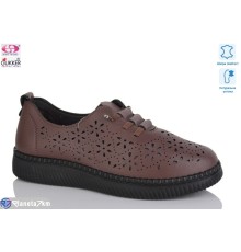 Туфлі жіночі на літо (8 пар р.36-41) коричневий  "Gukkcr"