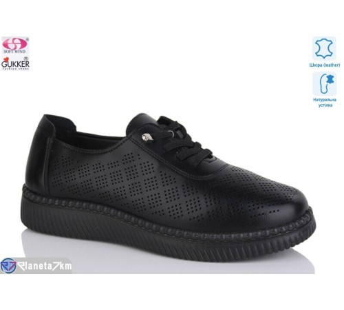 Туфлі жіночі на літо (8 пар р.36-41) чорний  "Gukkcr"