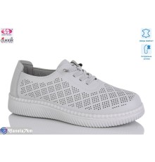 Туфлі жіночі на літо (8 пар р.36-41) сірий  "Gukkcr"