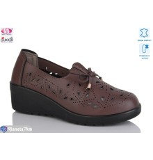 Туфлі жіночі на літо (8 пар р.36-41) коричневий  "Gukkcr"