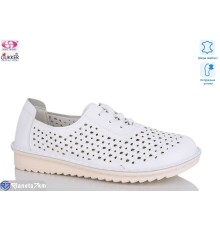 Туфлі жіночі на літо (8 пар р.36-41) білий  "Gukkcr"