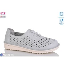 Туфлі жіночі на літо (8 пар р.36-41) сірий  "Gukkcr"